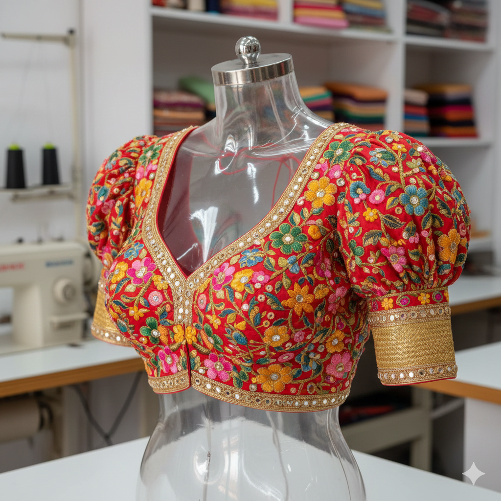 Designed Blouse Stitching Kundapura - Custom designer blouse tailoring